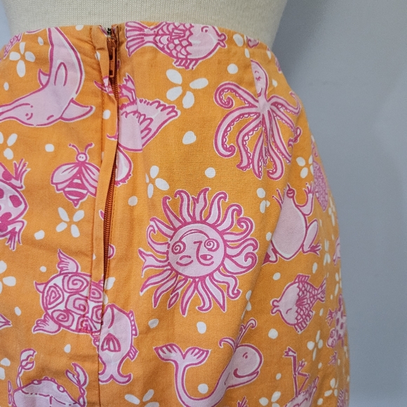 Lilly Pulitzer White Label Skirt Size 10 - Picture 13 of 14
